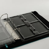 Gemloader Premium Graded Card Binder voor PSA [28 slots – 2x2 indeling] Grijs