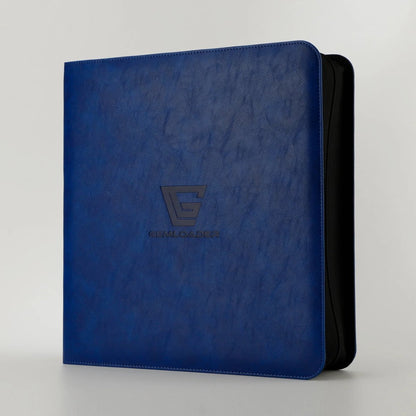 Gemloader Premium Graded Card Binder voor Slabs [28 slots – 2x2 indeling] Blauw