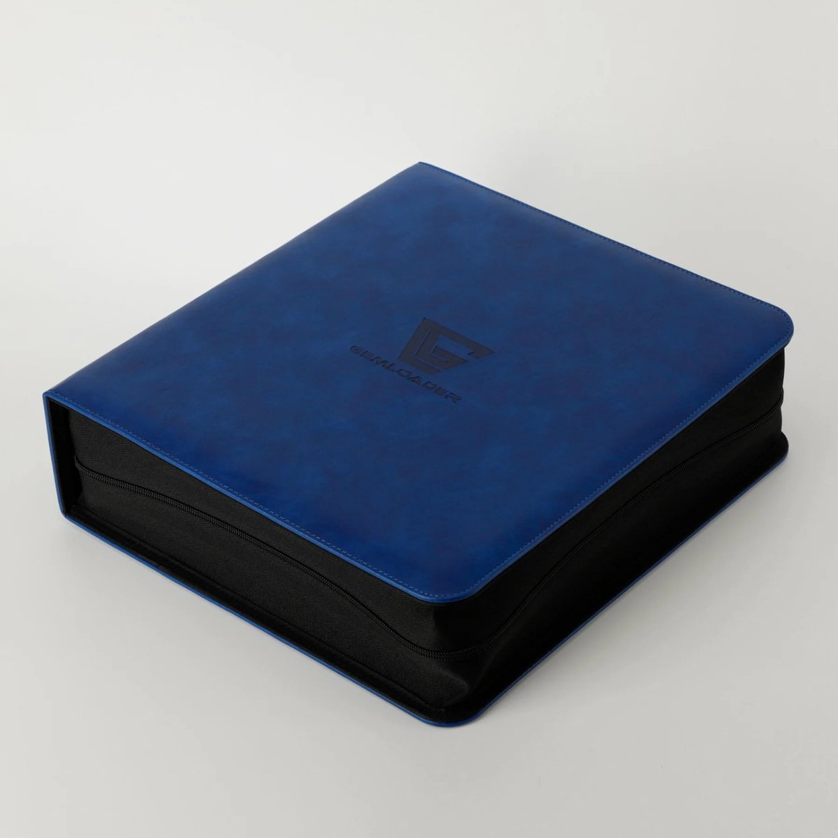Gemloader Premium Graded Card Binder voor Slabs [28 slots – 2x2 indeling] Blauw