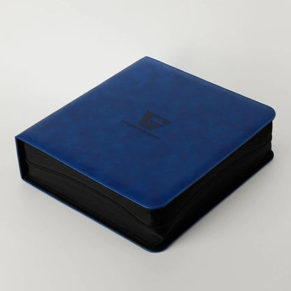 Gemloader Premium Graded Card Binder voor Slabs [28 slots – 2x2 indeling] Blauw
