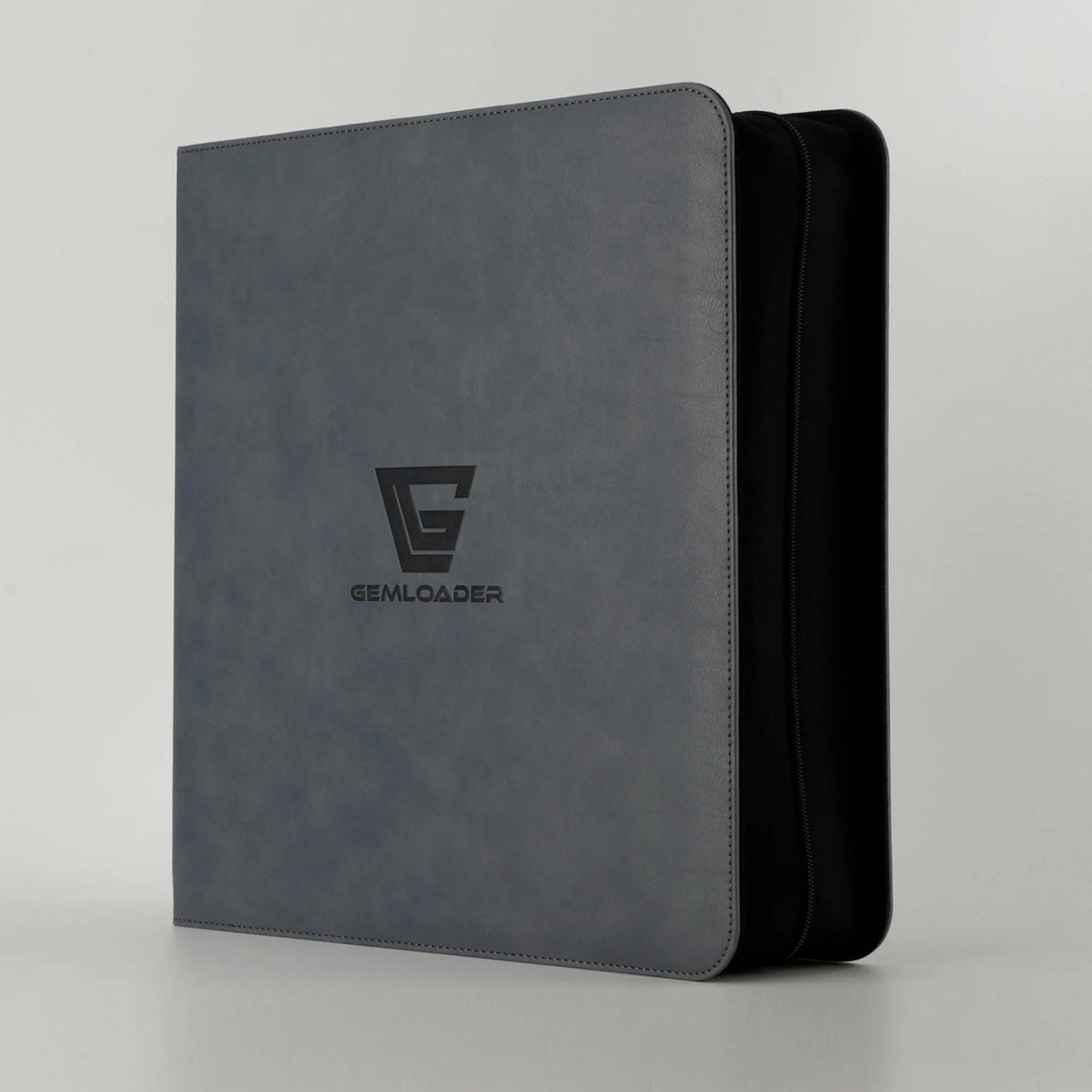 Gemloader Premium Graded Card Binder pour Slabs [28 emplacements – configuration 2x2] Gris