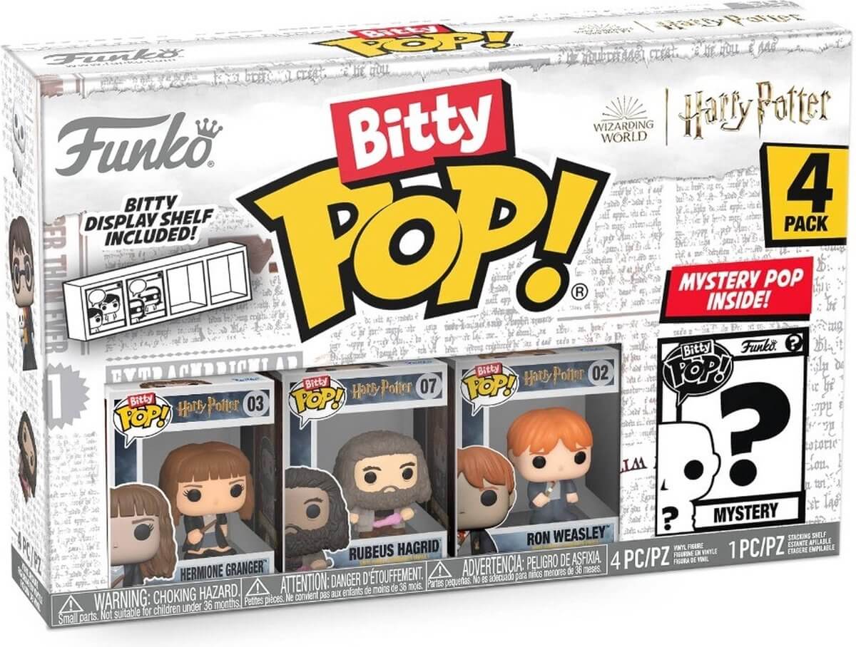 Harry Potter Bitty POP! Vinyl Figure 4-Pack Hermione 2,5 cm POP! Figures