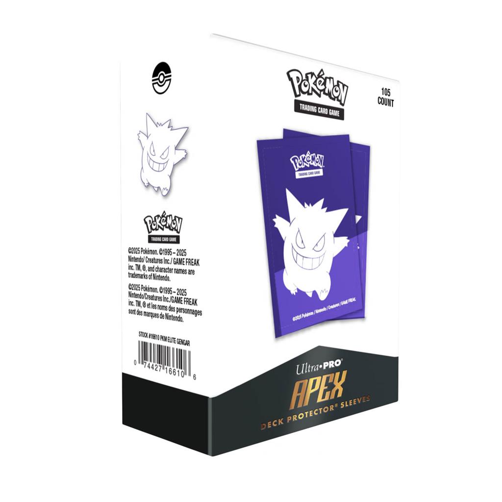 UP - Elite Gengar 105ct Apex Deck Protector Sleeves