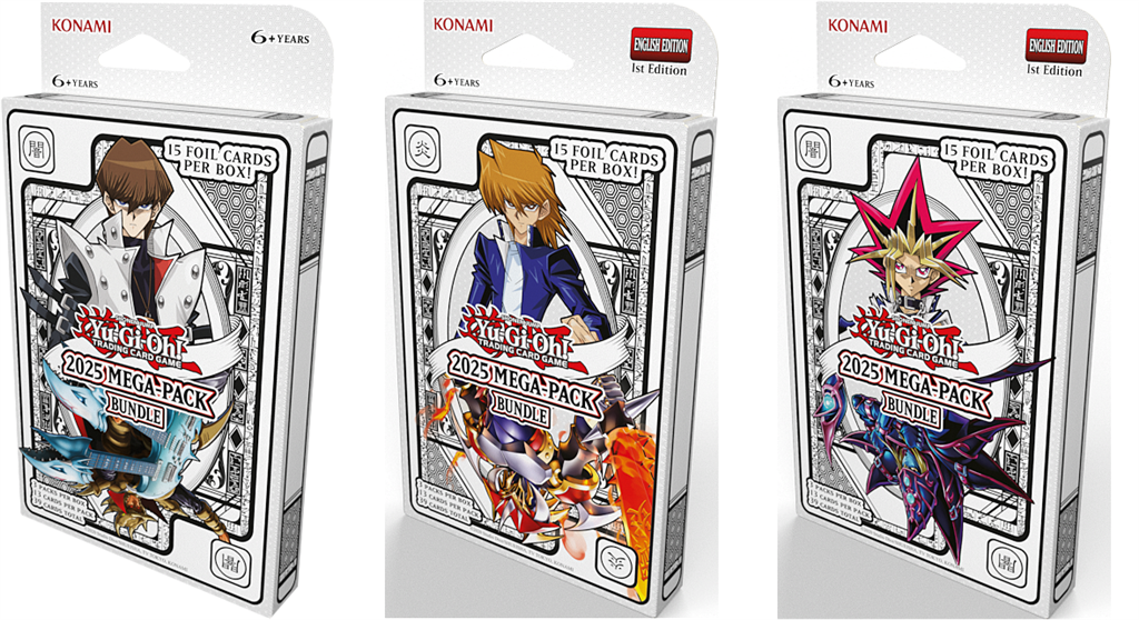 Lot de Méga-Packs Yu-Gi-Oh 2025