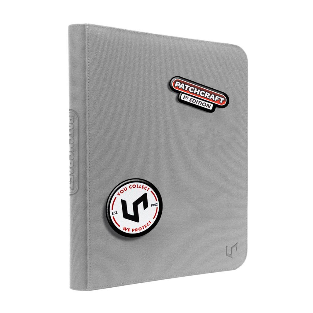 Ultra Pro - Classeur PRO 9-Poches Zippé Patchcraft Gris