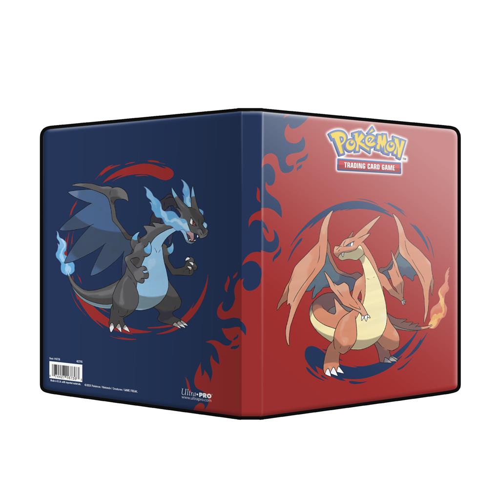 Ultra Pro Mega Charizard X and Mega Charizard Y 4-Pocket Portfolio