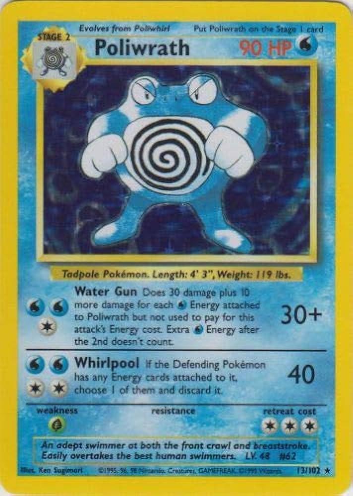 Poliwrath - Base Set - 13/102