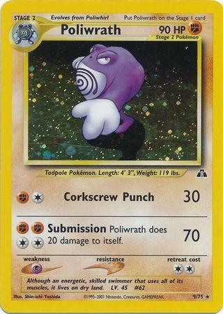 Poliwrath - Neo Discovery - 9/75