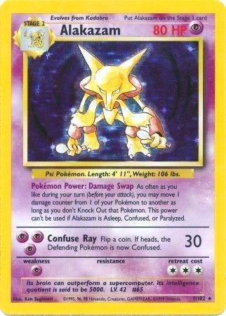 Alakazam - Base Set - 1/102