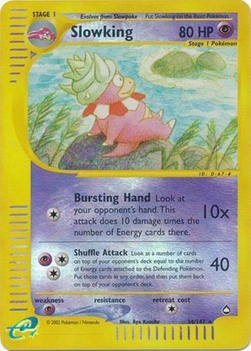 Slowking - Aquapolis - 34/147