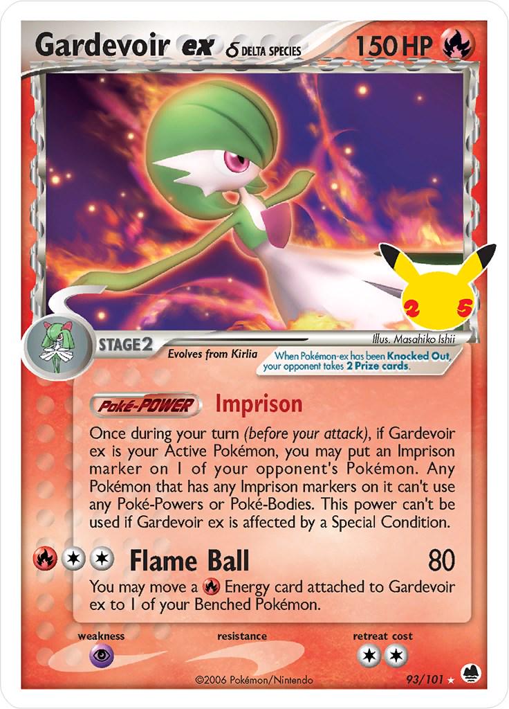 Gardevoir ex - Célébrations - 93/101