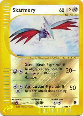 Skarmory (Reverse Holo) - Expedition Base Set - 27/165