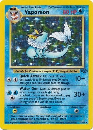 Vaporeon - Jungle - 12/64