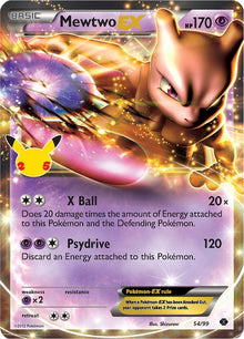 Mewtwo ex - Celebrations - 54/99