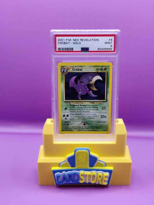 Crobat - Neo Revelation - #4 - PSA 9