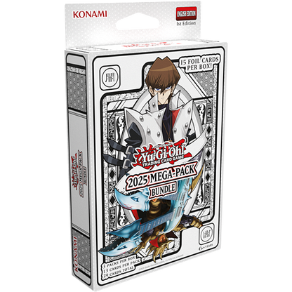 Yu-Gi-Oh Grote veranderingen voor de tins van dit jaar!Dit jaar kun je de jaarlijkse Mega-Packs verkrijgen, met of zonder de metalen tin – en dat bespaart je ook nog eens een beetje geld! Zoals altijd is het middelpunt van de 2025 Mega-Pack Tin de 3 Mega-