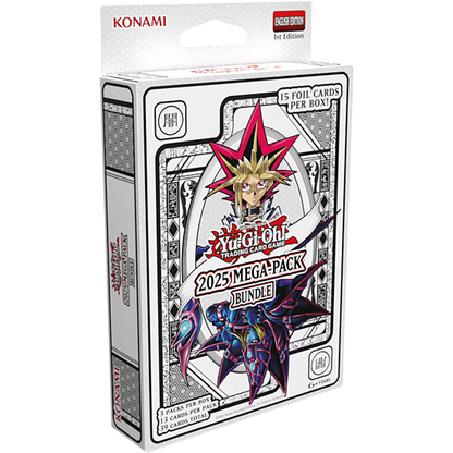 Yu-Gi-Oh Grote veranderingen voor de tins van dit jaar!Dit jaar kun je de jaarlijkse Mega-Packs verkrijgen, met of zonder de metalen tin – en dat bespaart je ook nog eens een beetje geld! Zoals altijd is het middelpunt van de 2025 Mega-Pack Tin de 3 Mega-