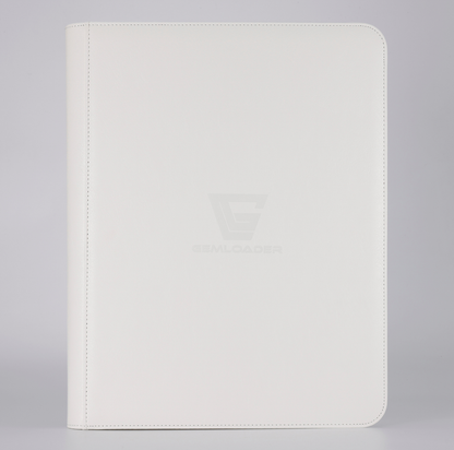 Gemloader Premium 3”X4” Toploader Binder (216 Pockets) - Wit