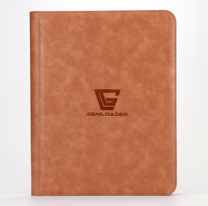 Gemloader Premium 3”X4” Toploader Binder (216 Pockets) - Hazel