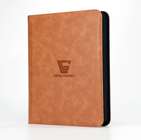 Gemloader Premium 3”X4” Toploader Binder (216 Pockets) - Hazel