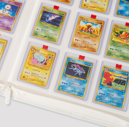 Gemloader Premium 3”X4” Toploader Binder (216 Pockets) - Wit