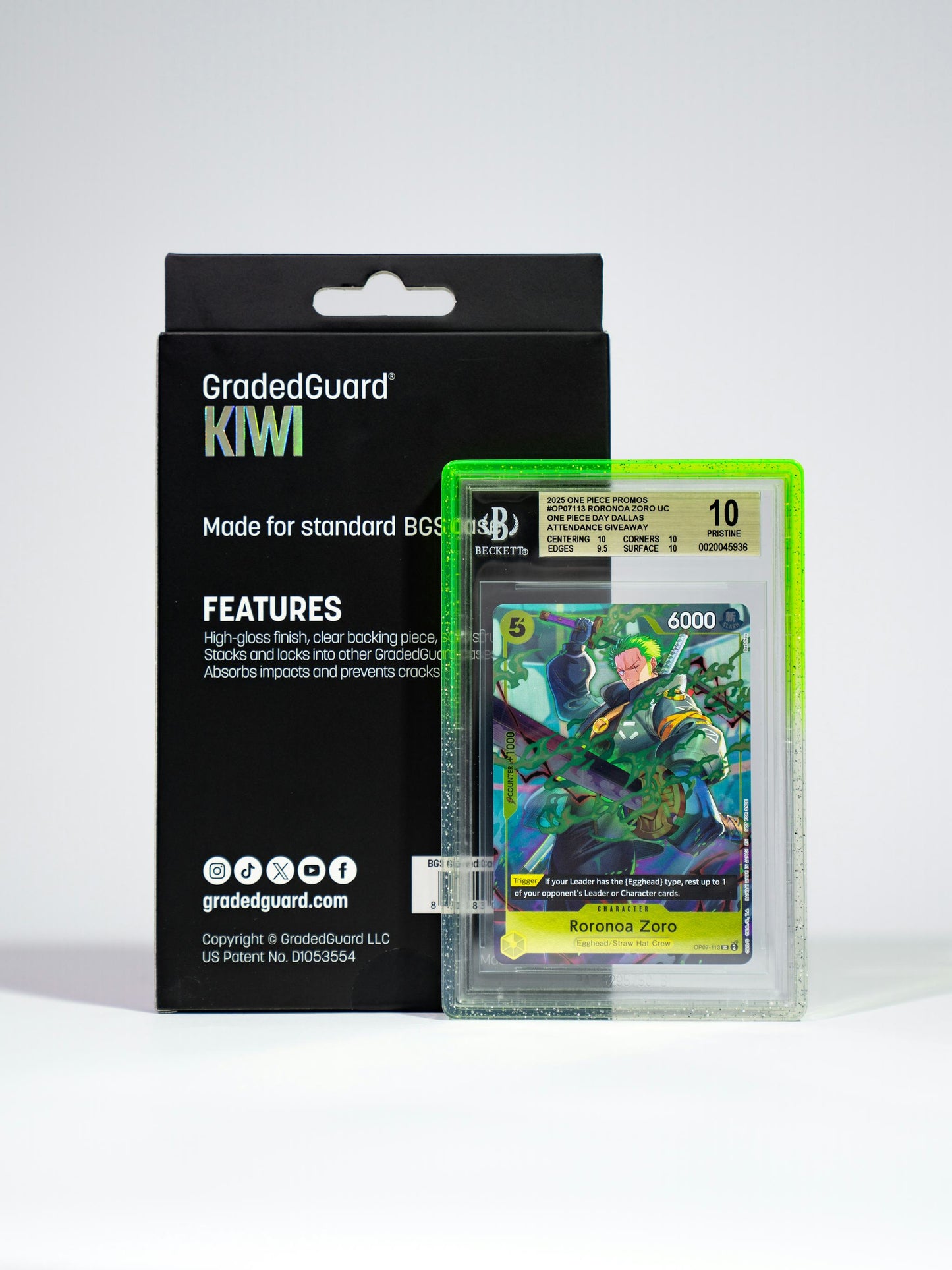 GradedGuard - Slab Protector - BGS - Kiwi (Limited Edition)