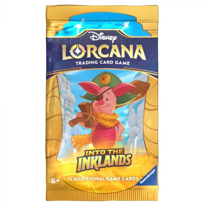 Lorcana TCG Into the Inklands Sleeved Booster Pack