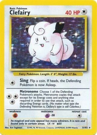 Clefairy - Base Set - 5/102