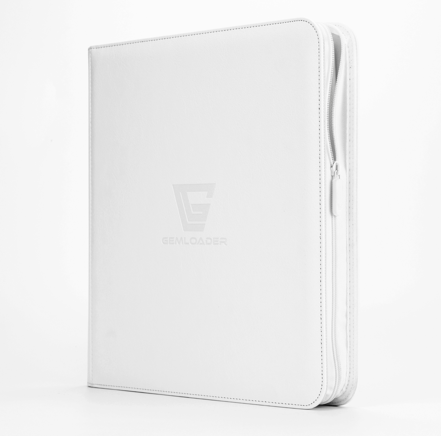 Gemloader Premium 3X4 Traditional Sleeved Collector's Binder (480 Pockets) - White