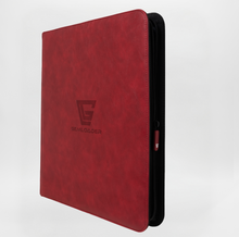 Gemloader Premium 3X4 Traditional Sleeved Collector's Binder (480 Pockets) - Rood