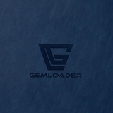 Gemloader Premium 3X4 Traditional Sleeved Collector's Binder (480 Pockets) - Blauw