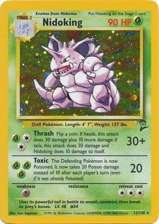 Nidoking - Base Set 2 - 11/130