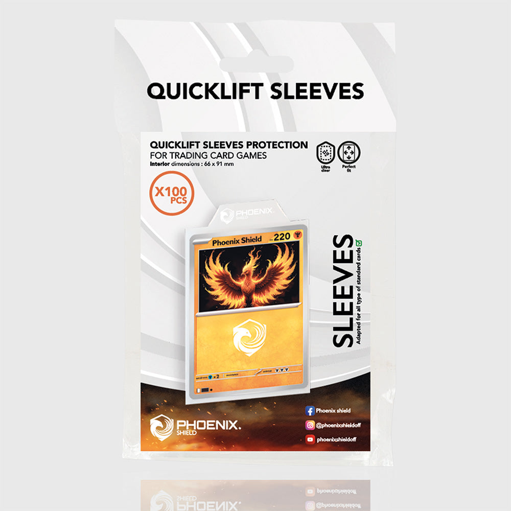 Phoenix Card Sleeves X100 Sleeved Tabs Bag
