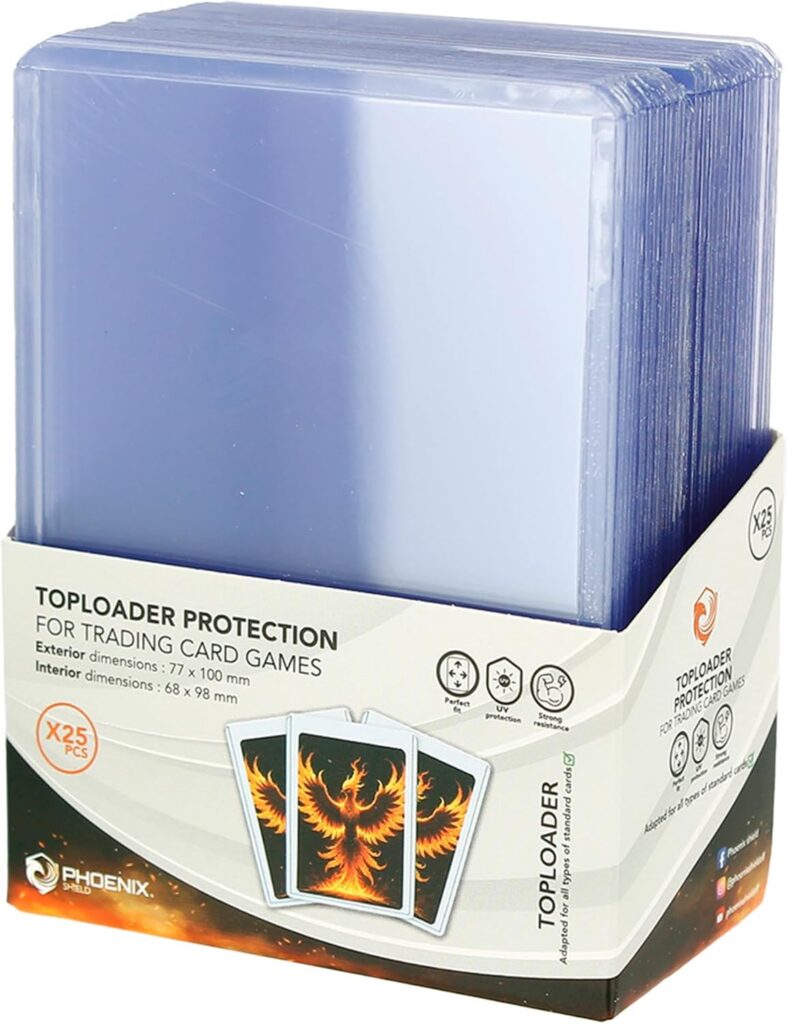 Phoenix Toploaders 35Pt 3″X4″ (25 stuks) Standard