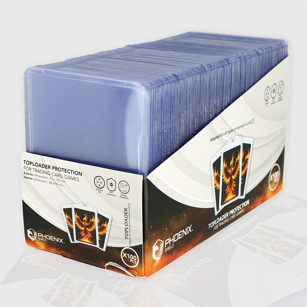 Phoenix Toploaders 35Pt 3″X4″ (100 stuks) Standard