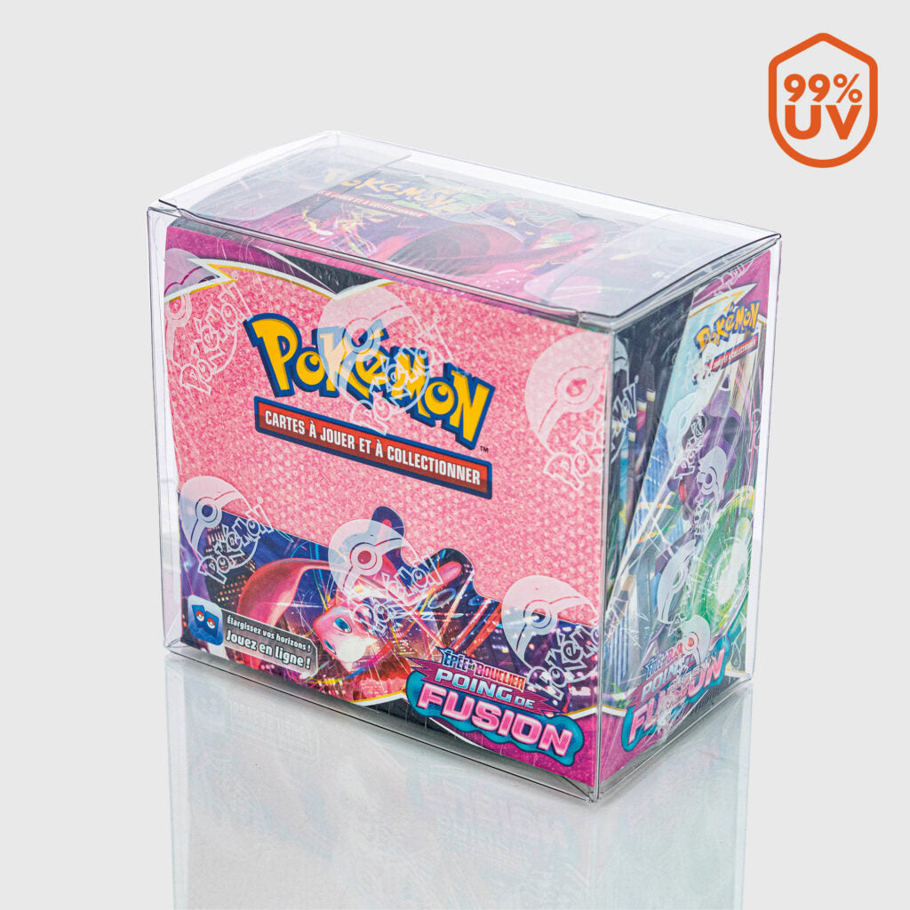 Phoenix Crystal Box Protec 99% Uvr (X6) Pour Boîte de Boosters Pkm