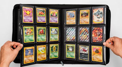 Gemloader Premium 3”X4” Toploader Binder (216 Pockets) - Roze