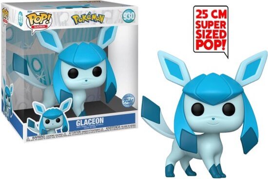 Funko Pop! Pokémon - Glaceon Super Sized Jumbo #930