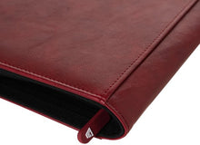 Gemloader Premium 3"X4" Toploader-Ordner (216 Taschen) - Rot 