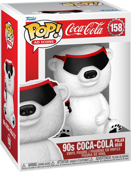 Funko Pop! Coca-Cola AD Icons - Polar Bear #158