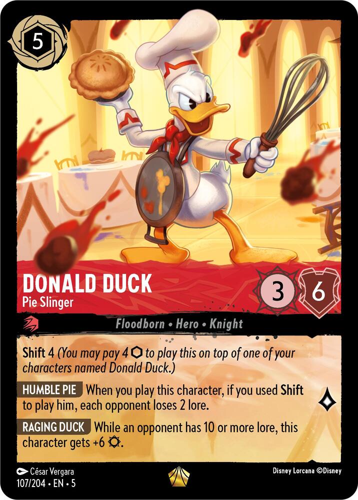 Donald Duck (Foil) - Shimmering Skies - #107