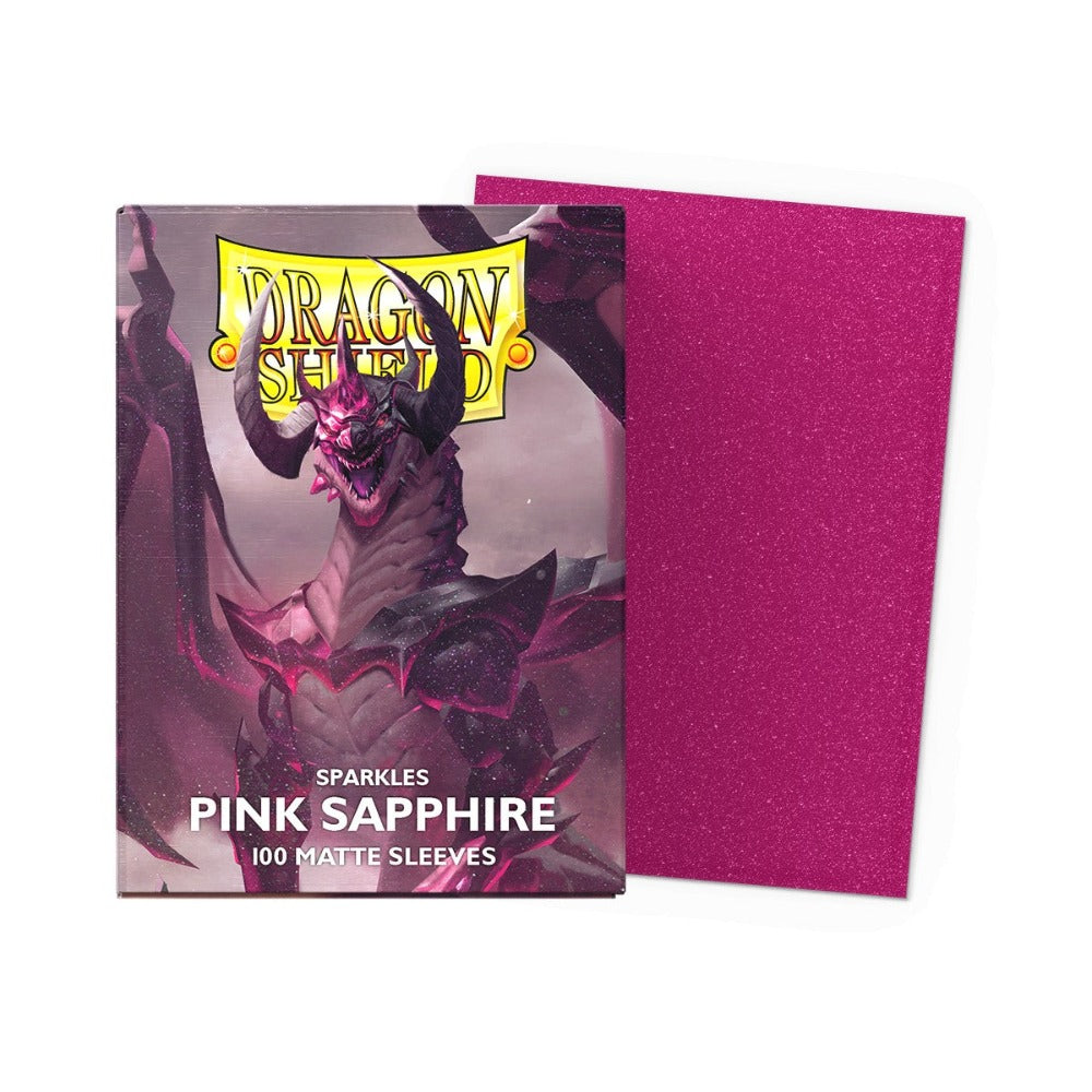 Dragon Shield Pochettes - Mat Taille Standard - Saphir Rose (100 Pochettes)
