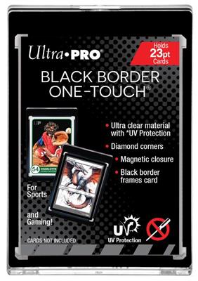 Ultra Pro 23PT Black Border UV ONE-TOUCH Magnetic Holder