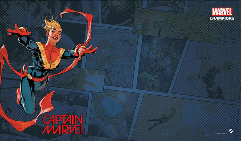 Marvel LCG Captain Marvel Playmat