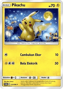 Pikachu - Sun & Moon Promo's - 172/SM-P