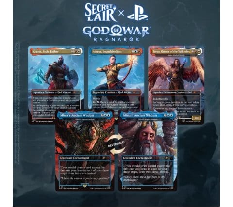 MTG - Secret Lair x God of War: Norse