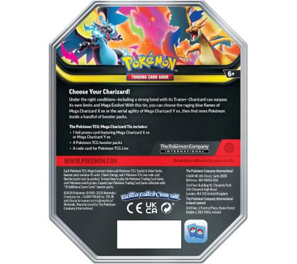 Boîte Pokémon Méga Dracaufeu ex