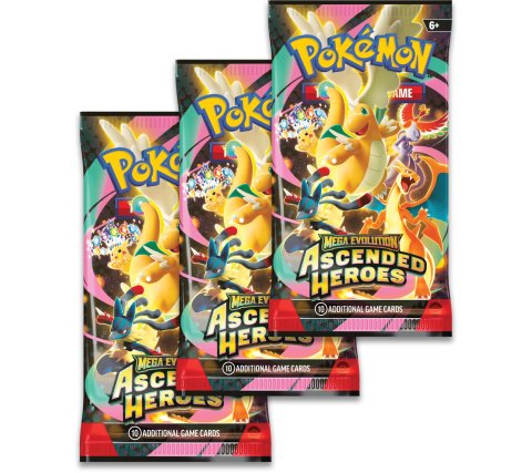 Pokémon Ascended Heroes Tech Sticker Blister