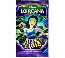Lorcana TCG Attack of the Vine! Booster Pack