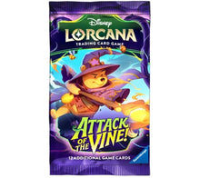 Lorcana TCG Attack of the Vine! Booster Pack